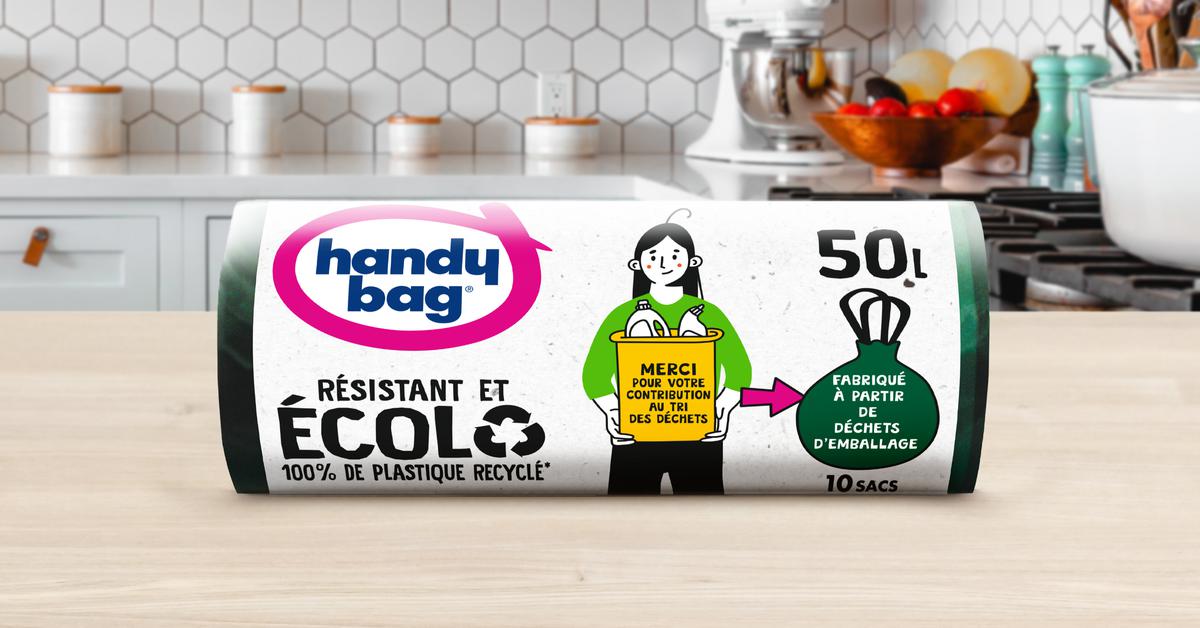 Sac poubelle Protection active 30L HANDY BAG