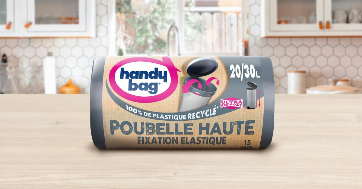 Sac poubelle haute 30L CARREFOUR : les 15 sacs à Prix Carrefour