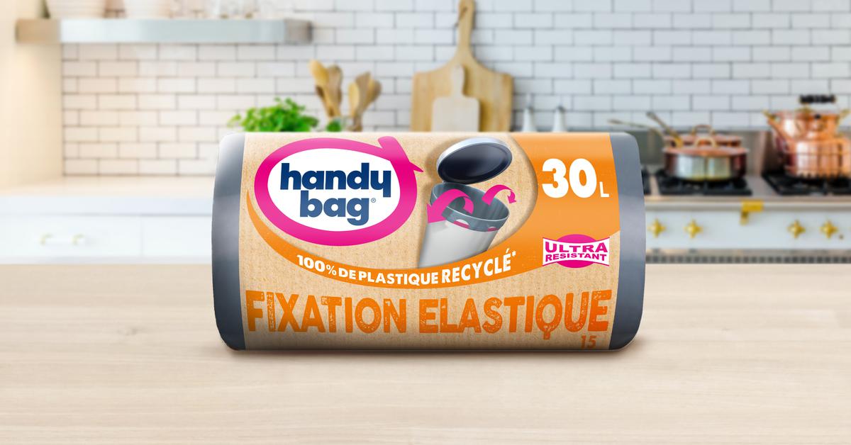 Handy bag - Sacs poubelle salle de bain fixation élastique 10L -  Supermarchés Match