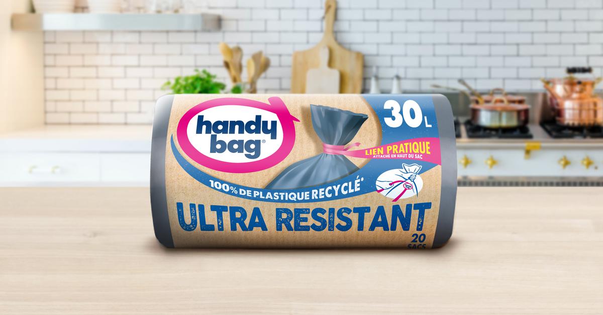 Sac poubelle haute 50L HANDY BAG : les 10 sacs à Prix Carrefour