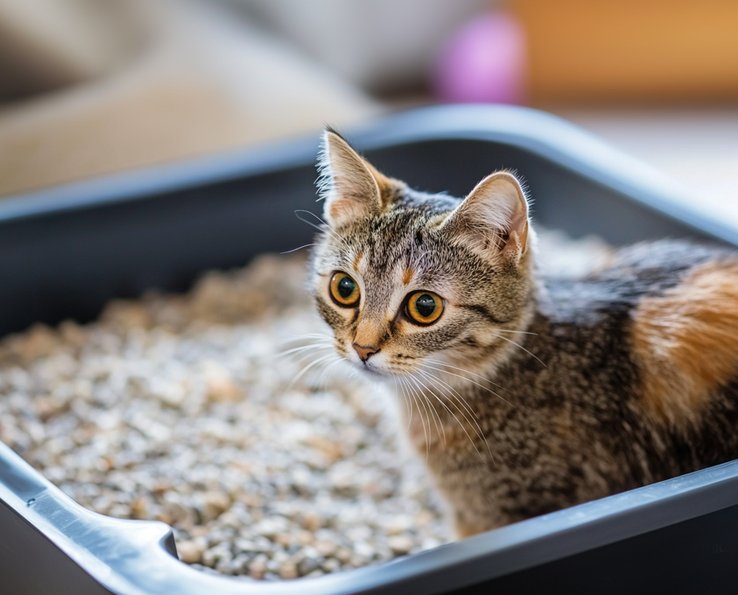 Où vider la litière pour chat ?